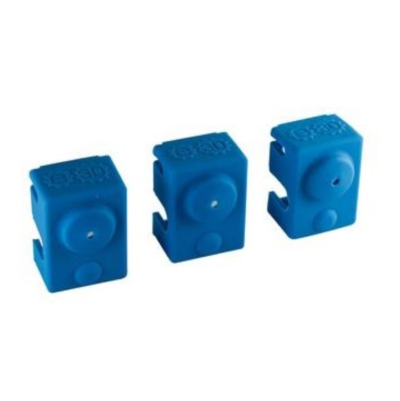 E3d V6 Sock Pro ISOLAMENTO DE SILICONE AZUL PARA HEAT BLOCK BLOCO DE AQUECIMENTO MEIA ( Original ) - E3D - Image 3