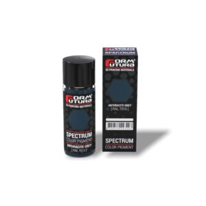 25g Pigmento Resina Impressão 3D Spectrum Color Pigment Anthracite Grey RAL 7016 - FORMFUTURA