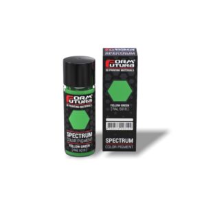 25g Pigmento Resina Impressão 3D Spectrum Color Pigment Yellow Green RAL 6018 - FORMFUTURA