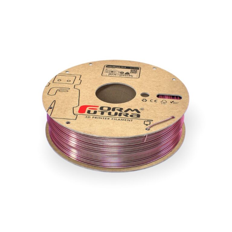 PLA Silk High Gloss ColorMorph 750g Magenta & Silver - FORMFUTURA