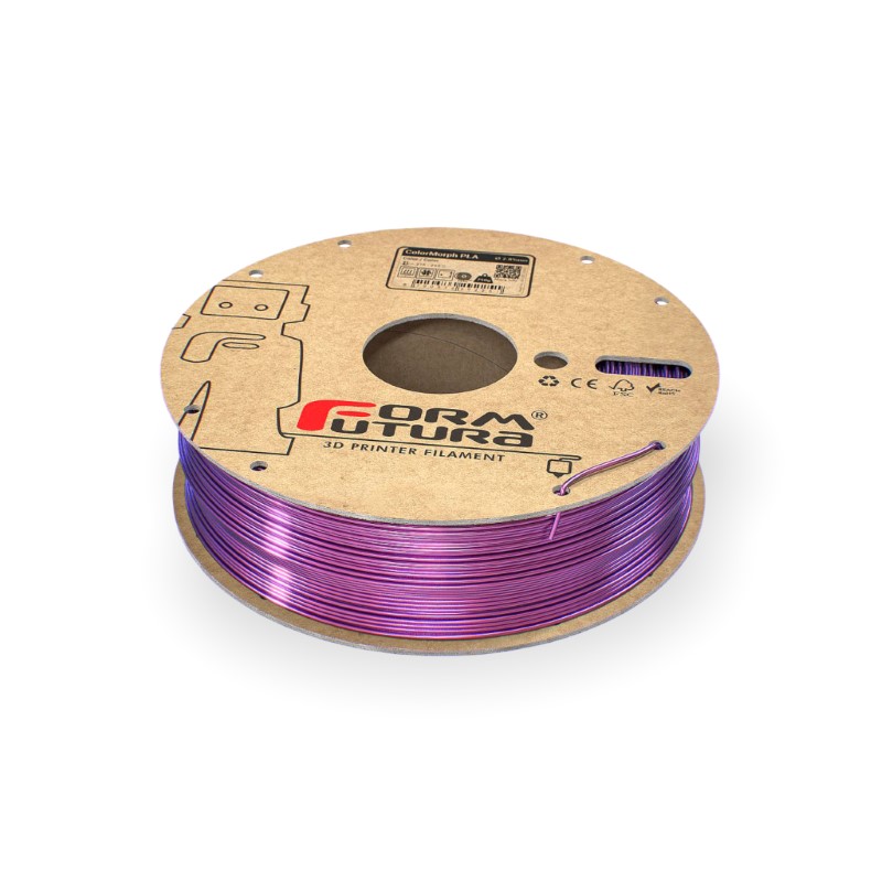 PLA Silk High Gloss ColorMorph 250g Pink & Purple - FORMFUTURA