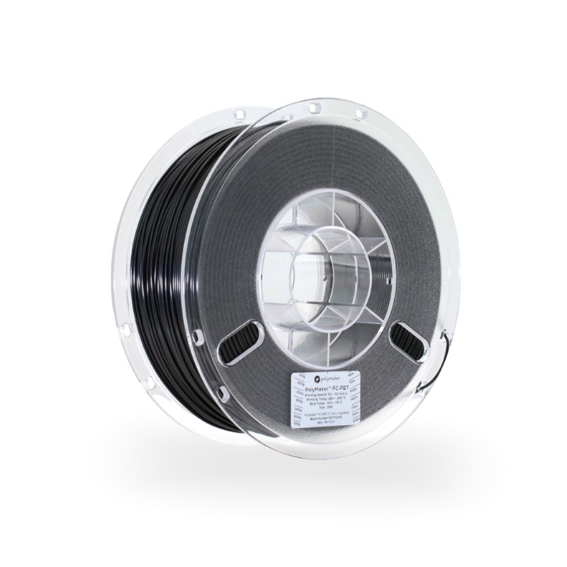 PC-PBT 1kg Black - Polymaker – LINHA ANTIGA (Consultar Descrição)