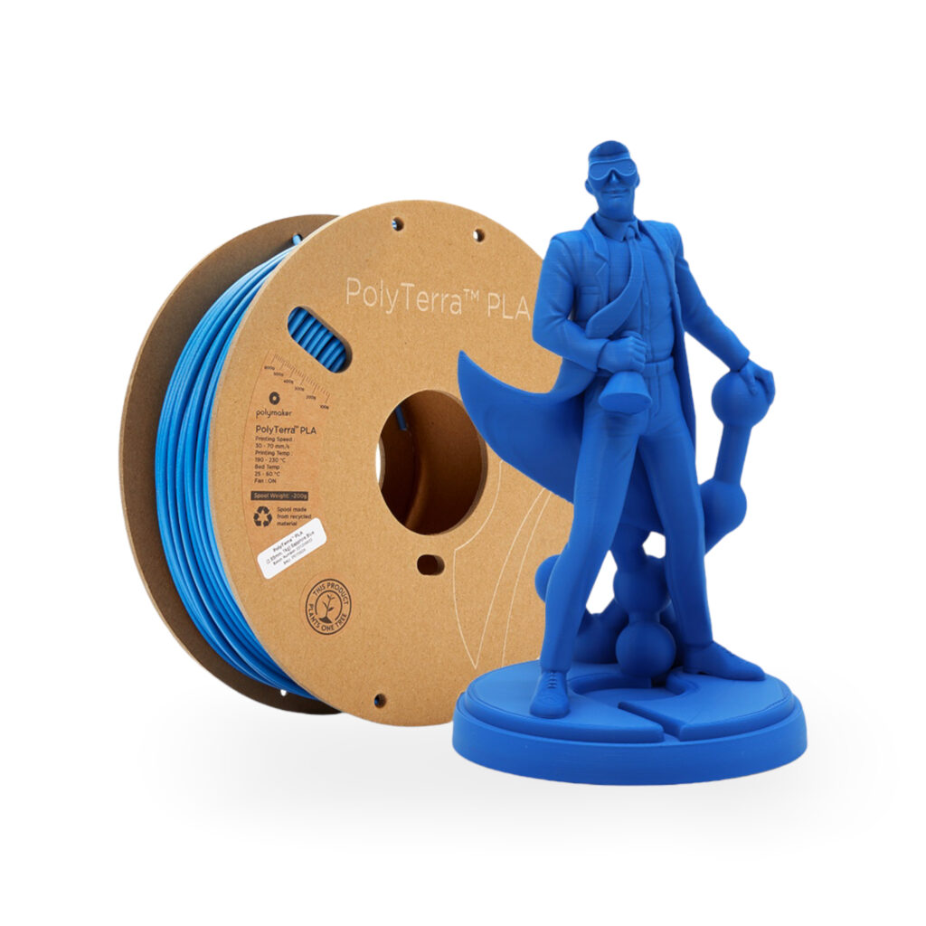 PLA Polyterra 1kg Sapphire Blue - Polymaker