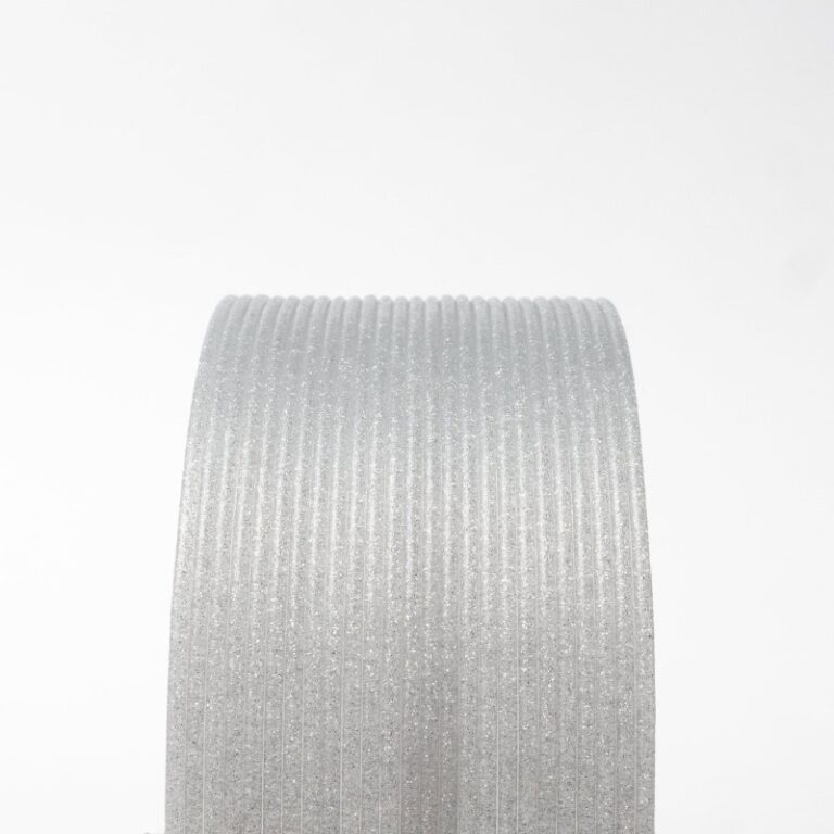 HTPLA Stardust Translucent with Silver Glitter 50g ( Amostra ) - ProtoPasta - Image 2