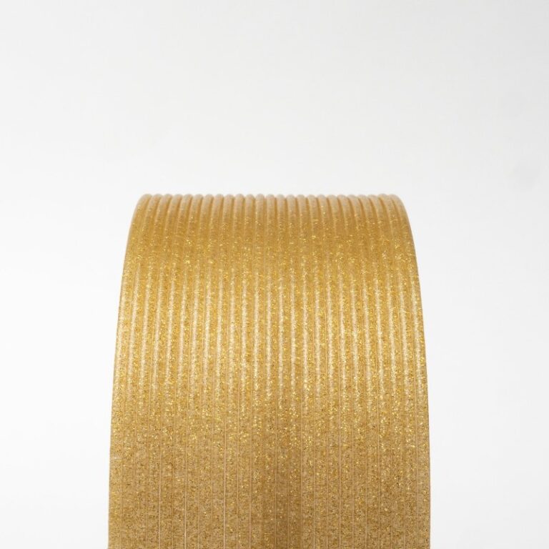 HTPLA Gold Dust Translucent with Gold Glitter 50g ( Amostra ) - ProtoPasta - Image 2
