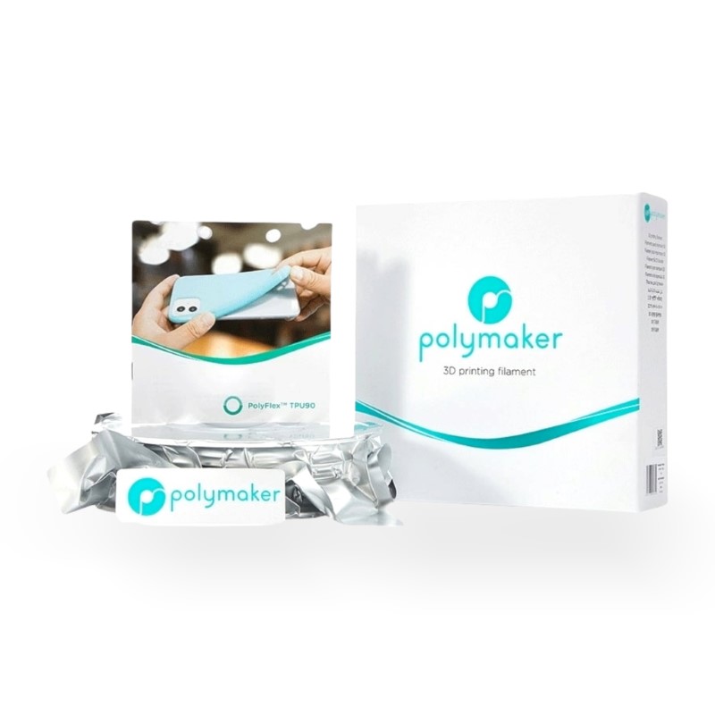 TPU 90A TPU90 PolyFlex 750g Black - Polymaker - Image 5