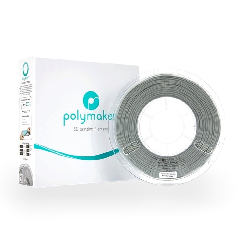 TPU 90A TPU90 PolyFlex 750g Grey - Polymaker - Image 4
