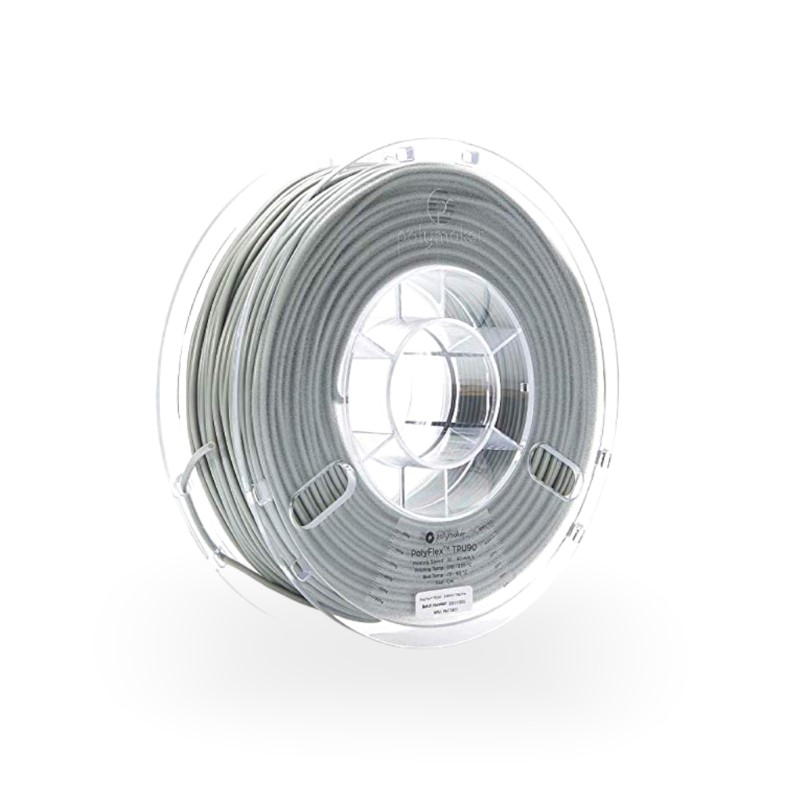 TPU 90A TPU90 PolyFlex 750g Grey - Polymaker