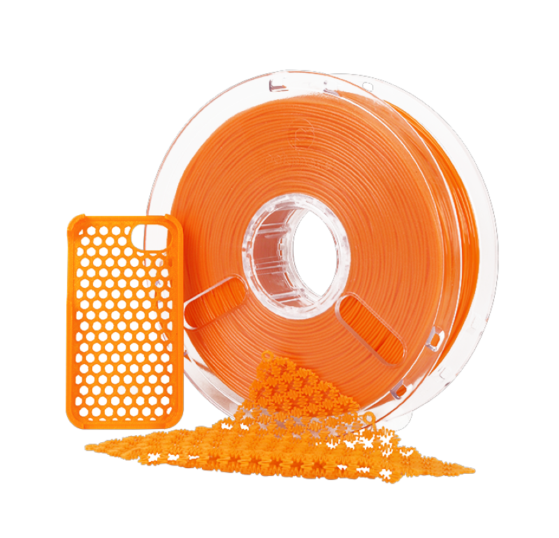 TPU 95A TPU95 PolyFlex 750g Orange - Polymaker - Image 3