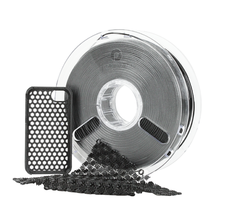 TPU 95A TPU95 PolyFlex 750g Black - Polymaker - Image 3