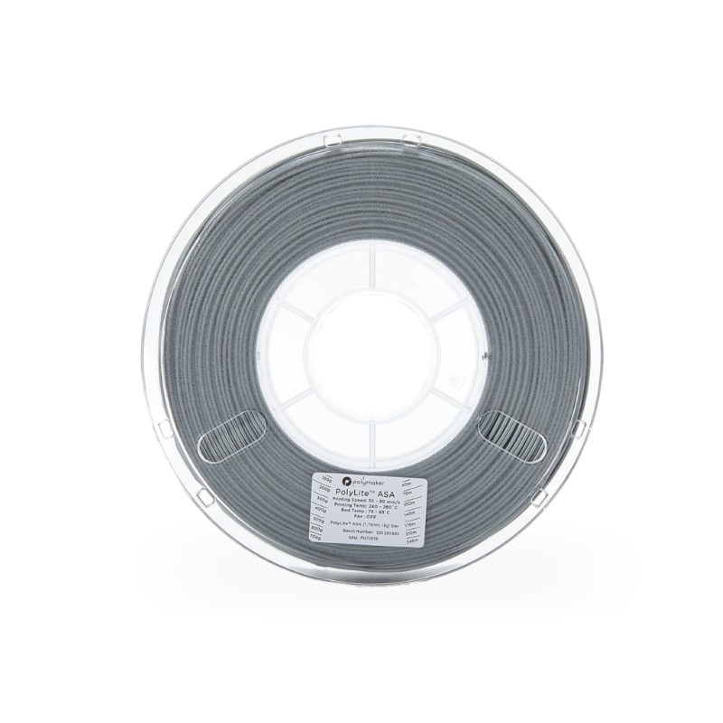 ASA PolyLite 1kg Grey - Polymaker - Image 3