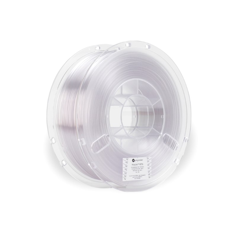 PETG PolyLite 1kg Transparent - Polymaker
