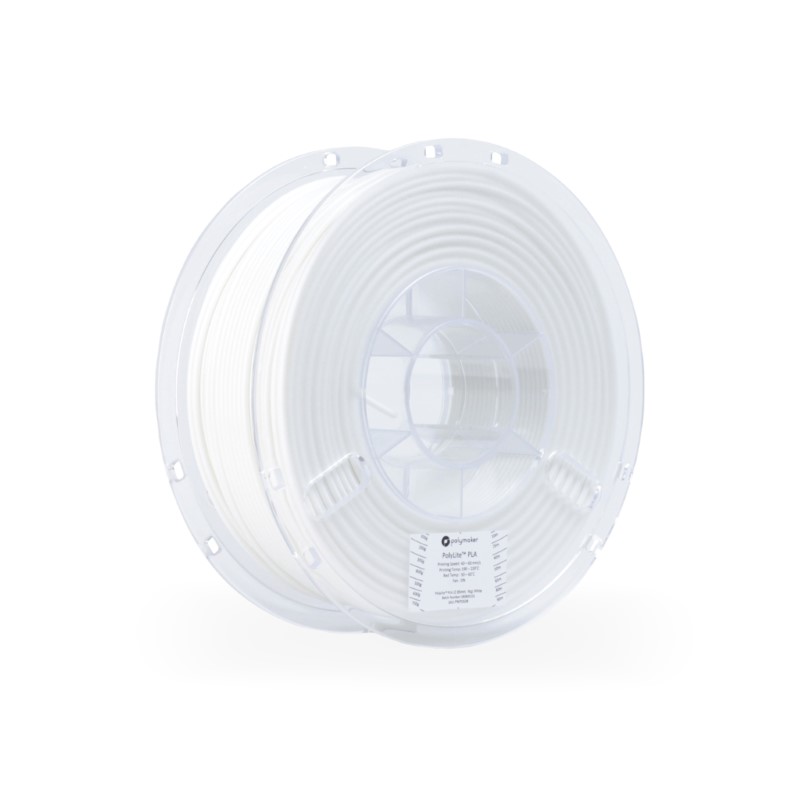 PLA PolyLite 3kg White - Polymaker