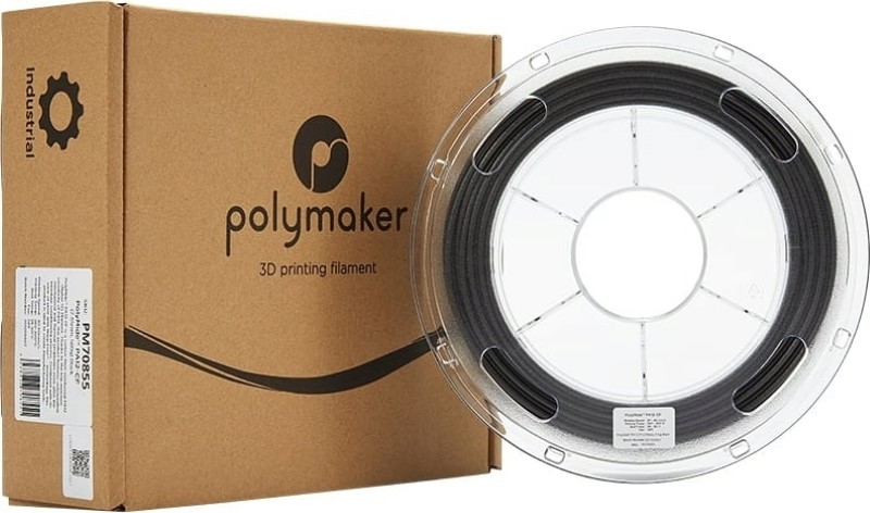 PA12-CF PolyMide 500g Black - Polymaker – LINHA ANTIGA (Consultar Descrição) - Image 4