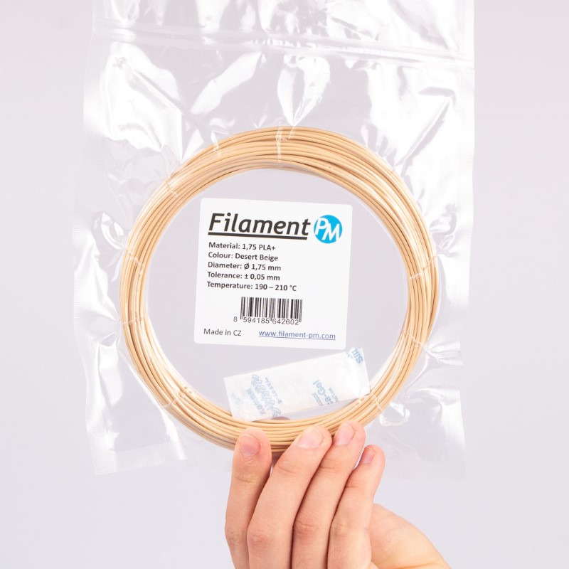 PLA+ 10m (Amostra) Desert Beige - Filament PM