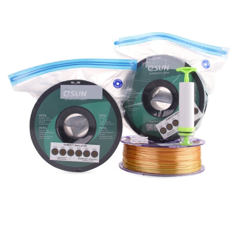 eVacuum KIT (sacos e bomba vacuo para proteger filamentos 3D da humidade) - ESUN - Image 3
