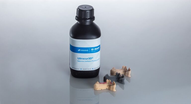 1000g DM 2304 Dental Resin Flexible 50A Ultracur3D Resin SLA LCD e DLP UV Resina Pink - BASF - Image 6
