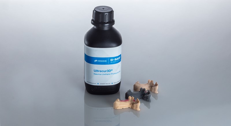 1000g DM 2505 Dental Resin Rigid Ultracur3D Resin SLA LCD e DLP UV Resina Beige - BASF - Image 2