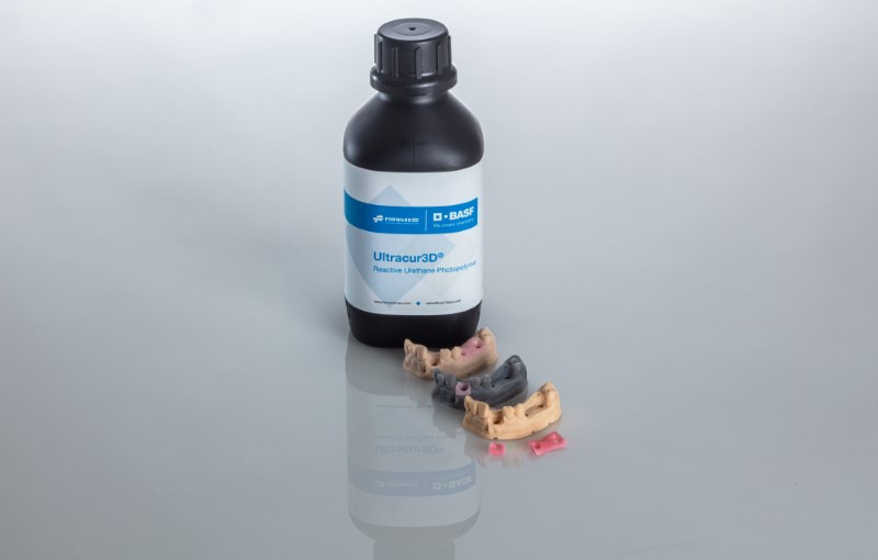 1000g DM 2304 Dental Resin Flexible 50A Ultracur3D Resin SLA LCD e DLP UV Resina Pink - BASF - Image 2