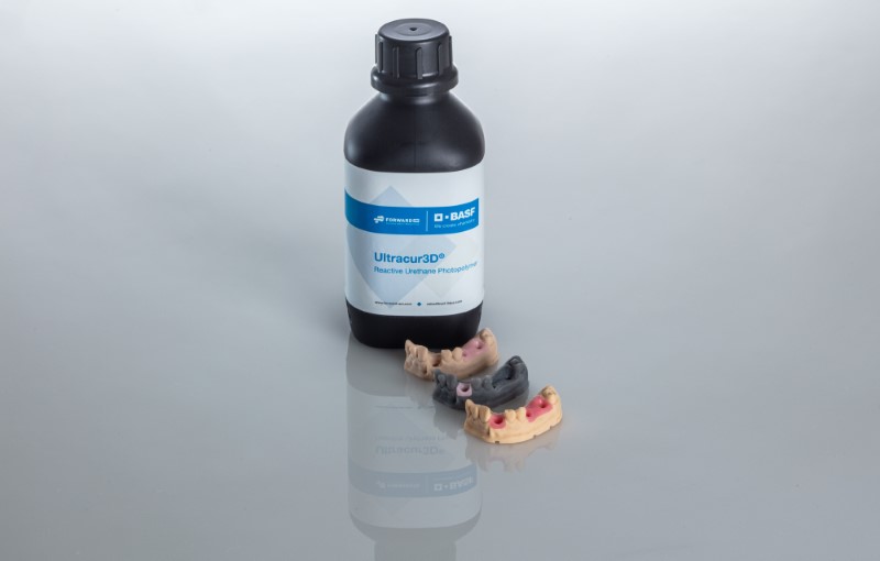 1000g DM 2505 Dental Resin Rigid Ultracur3D Resin SLA LCD e DLP UV Resina Beige - BASF - Image 3