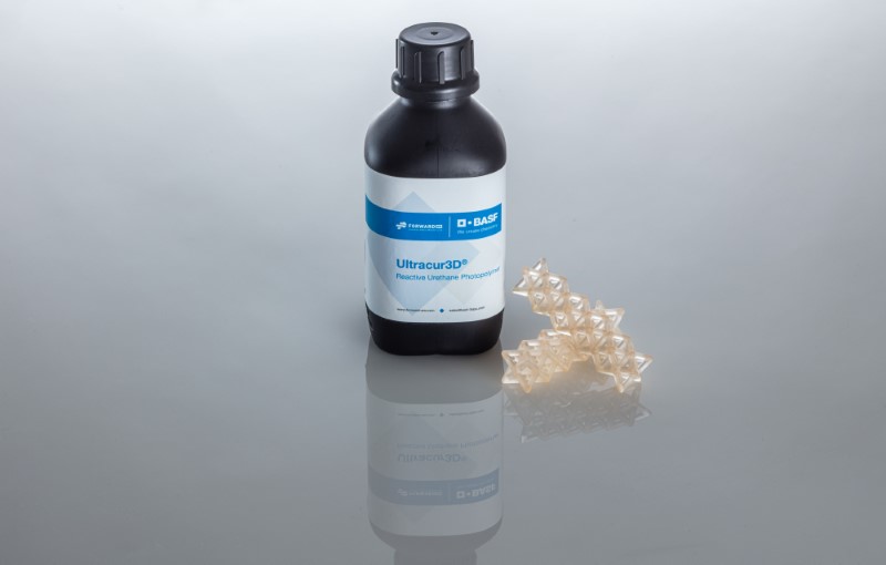 1000g RG 50 Rigid Ultracur3D Resin SLA LCD e DLP UV Resina Transparent - BASF - Image 2