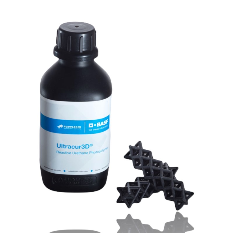 1000g ST 45 B Tough Ultracur3D Resin SLA LCD e DLP UV Resina Black - BASF