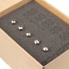 Pack 5 unidades CHT Coated Brass Nozzle M6×1×7.5×12.5 1.75 MOS E3D V6 Revestimento de Níquel - Bondtech