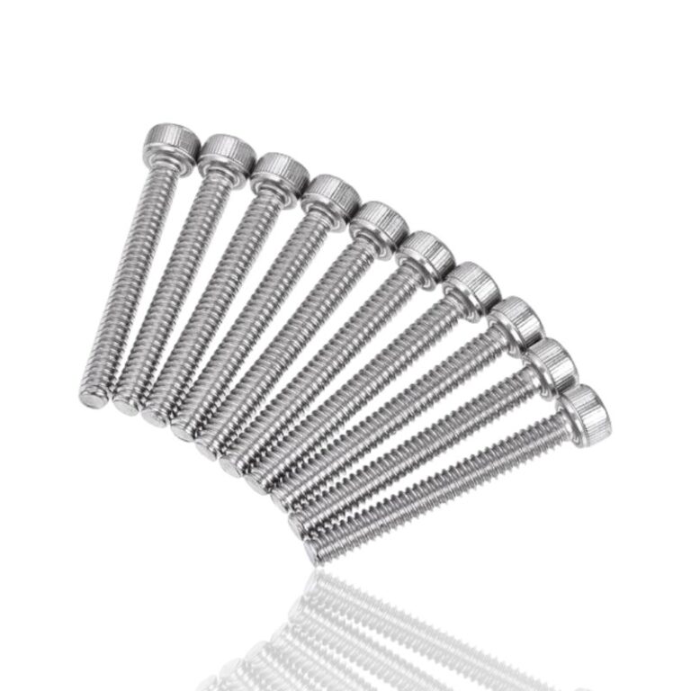 Parafuso M3 3*8mm Aço Inoxidável 304 Allen Hexagonal (Stainless steel hexagon socket bolts Cap screws) - AIMSOAR - Image 2