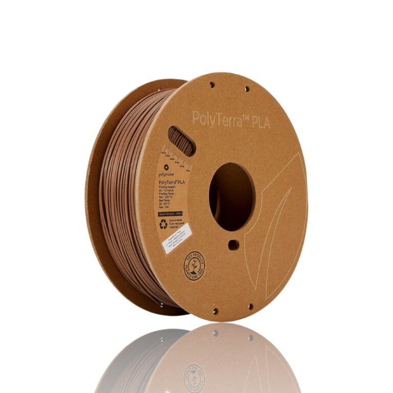 PLA Polyterra 1kg Army Brown - Polymaker