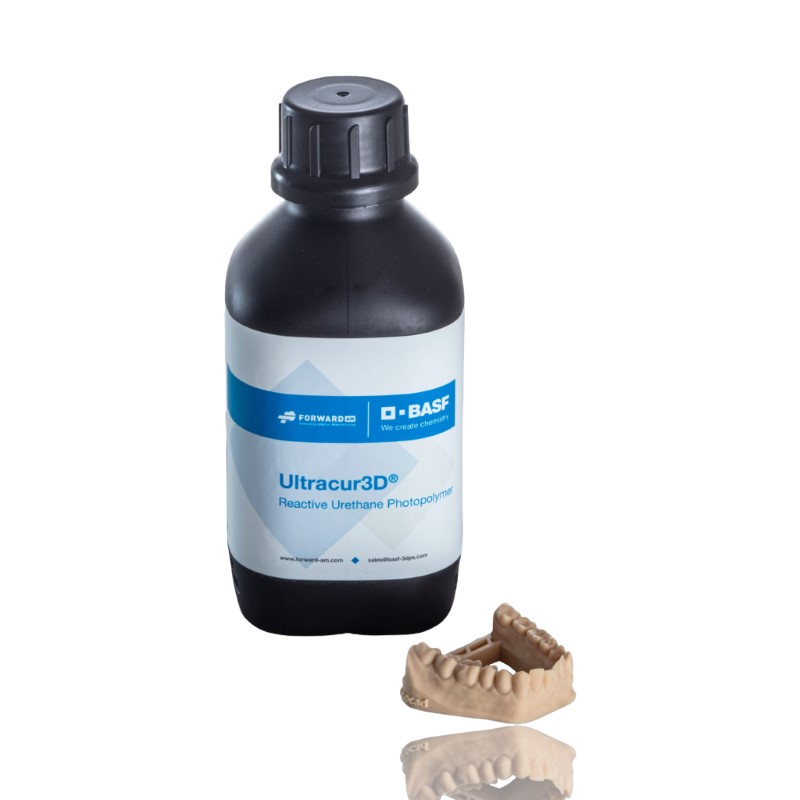 1000g DM 2505 Dental Resin Rigid Ultracur3D Resin SLA LCD e DLP UV Resina Beige - BASF