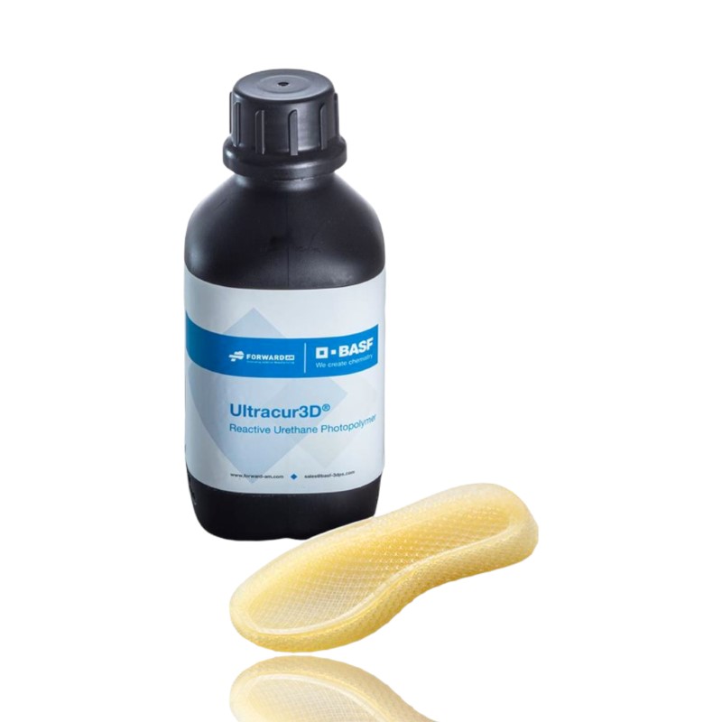 1000g EL 150 Flexible 80A Ultracur3D Resin SLA LCD e DLP UV Resina Transparent - BASF