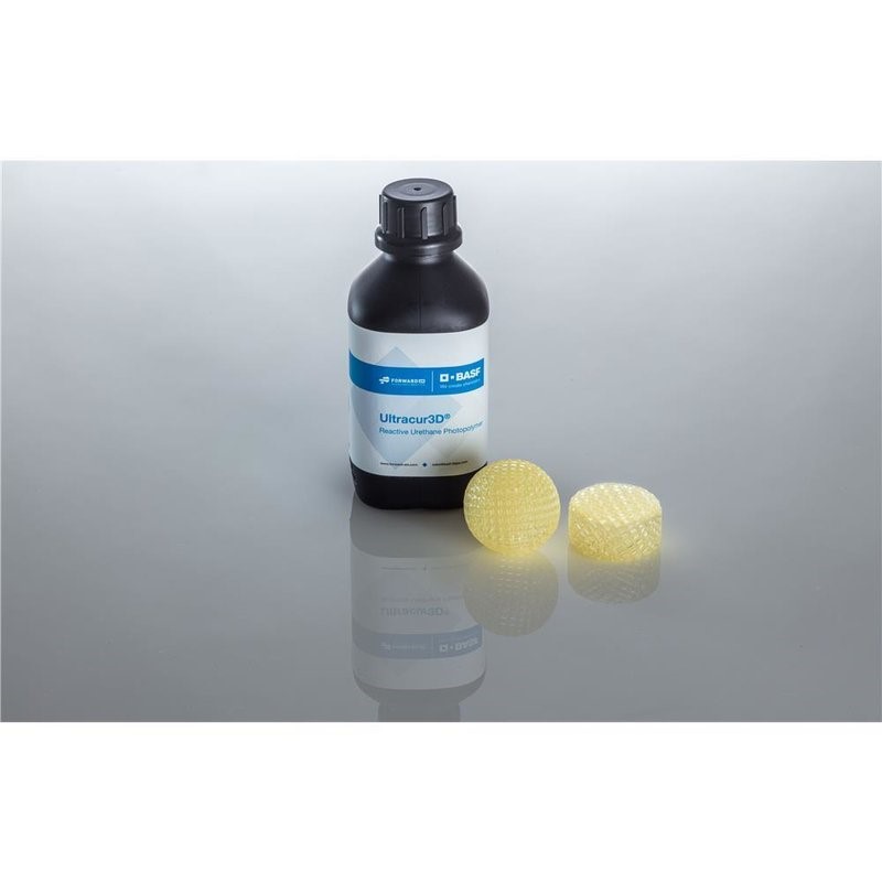 1000g EL 150 Flexible 80A Ultracur3D Resin SLA LCD e DLP UV Resina Transparent - BASF - Image 4