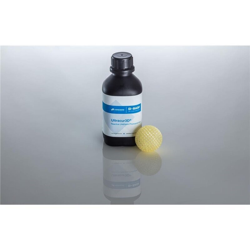 1000g EL 150 Flexible 80A Ultracur3D Resin SLA LCD e DLP UV Resina Transparent - BASF - Image 3