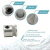 Engrenagem dentada Polia MK7 5mm Alimentador do Extrusor (Feed wheel feeder ) - AIMSOAR