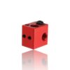 Heat Block Makerbot Clone Alumínio Vermelho 16X16X12 ( Heatblock bloco de aquecimento compatível e não com o original ) - AIMSOAR