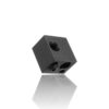Heat Block Makerbot Clone Alumínio Preto 16X16X12 ( Heatblock bloco de aquecimento compatível e não com o original ) - AIMSOAR