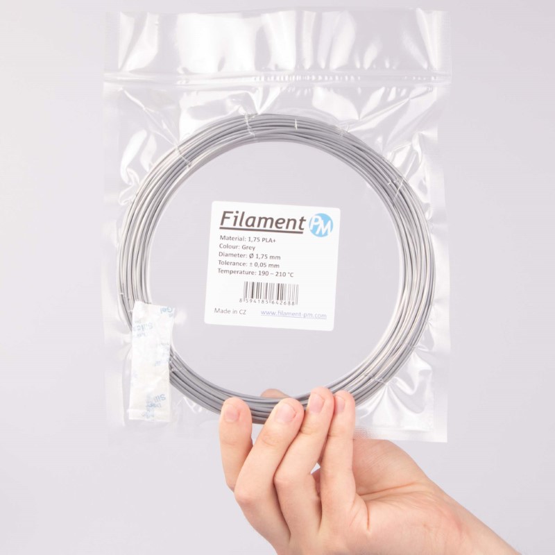 PLA+ 10m (Amostra) Grey - Filament PM