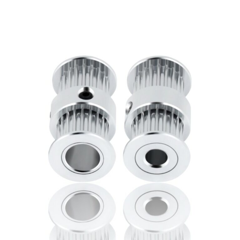 Polia Dupla para Correia GT2 20 Dentes 15.8mm 8mm Furo Alumínio ( GT2 Double-head timing belt pulley) - AIMSOAR - Image 5