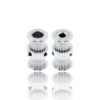 Polia Dupla para Correia GT2 20 Dentes 15.8mm 5mm Furo Alumínio ( GT2 Double-head timing belt pulley) - AIMSOAR