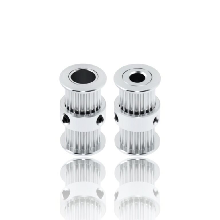 Polia Dupla para Correia GT2 20 Dentes 15.8mm 8mm Furo Alumínio ( GT2 Double-head timing belt pulley) - AIMSOAR - Image 2