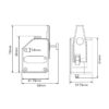 KIT Extrusor Dual Drive Clone Transparente para tubo PTFE ( Extruder ) - AIMSOAR
