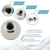 Esfera de perfuração em Aço K800 M4 (Delta Kossel drilling steel ball)  - AIMSOAR