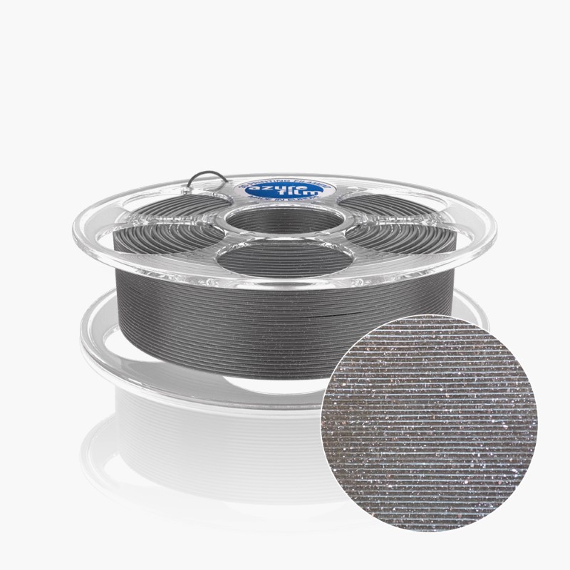 PLA 10m (AMOSTRA) Anthracite - Azurefilm