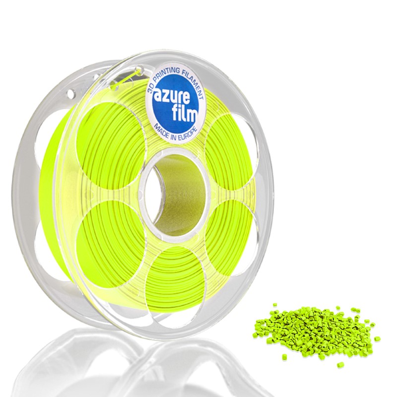 PLA 50g (Amostra) Neon Lime - Azurefilm - Image 5