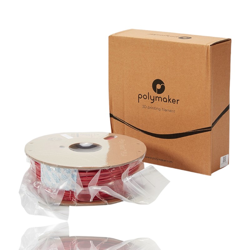 PLA Polyterra 1kg Army Red - Polymaker - Image 3