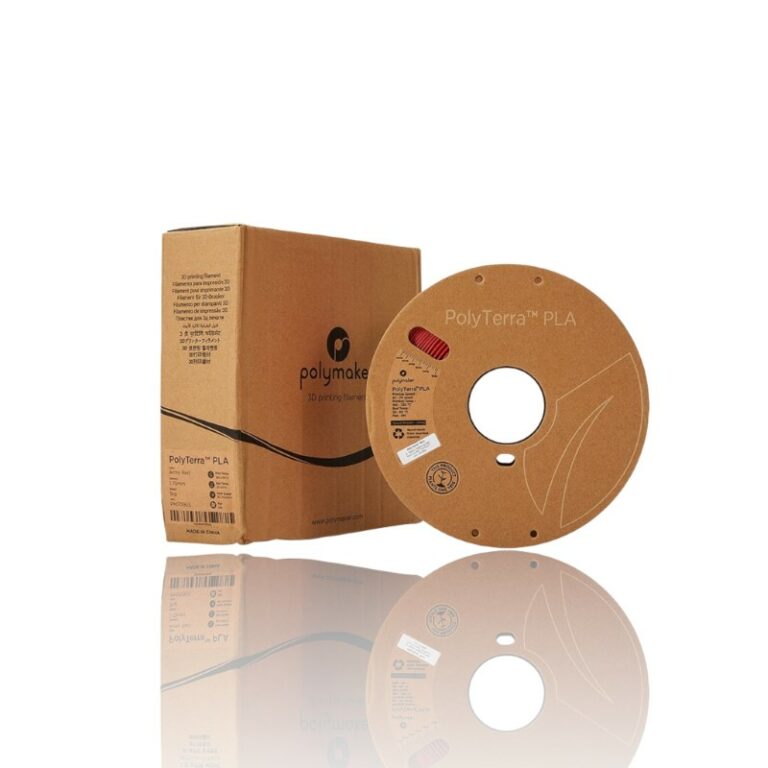 PLA Polyterra 1kg Army Red - Polymaker - Image 4