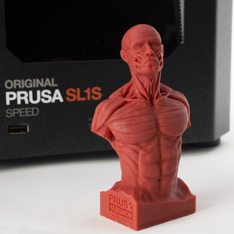 Prusament Resin Tough Brick Red 1 kg - Prusa Original - Image 2