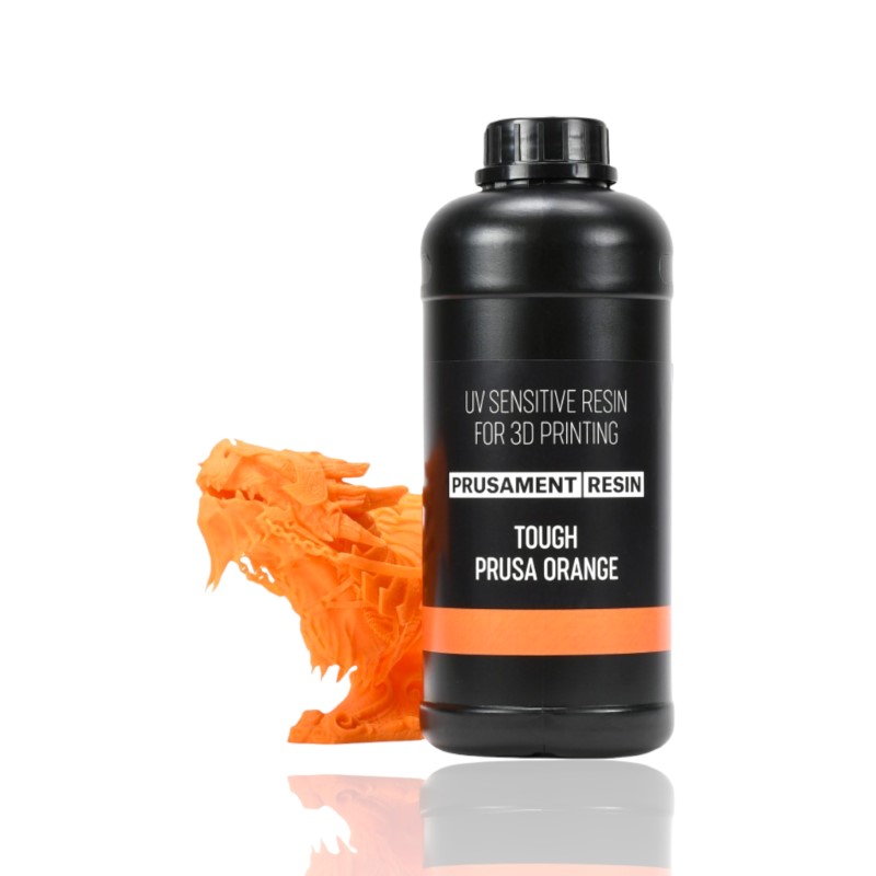 Prusament Resin Tough Prusa Orange 1kg - Prusa Original