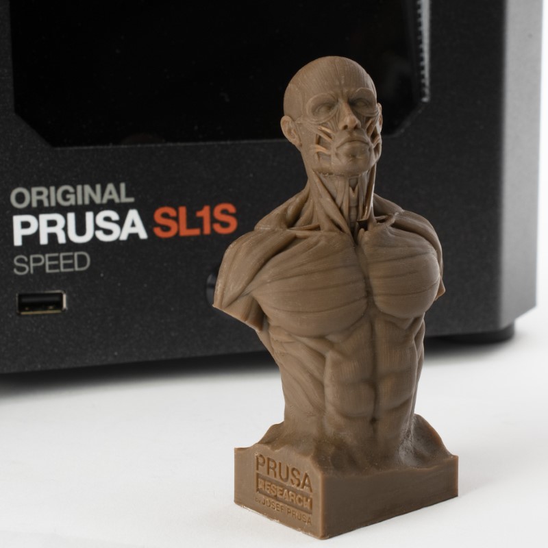 Prusament Resin Tough Terra Brown 1kg - Prusa Original - Image 2