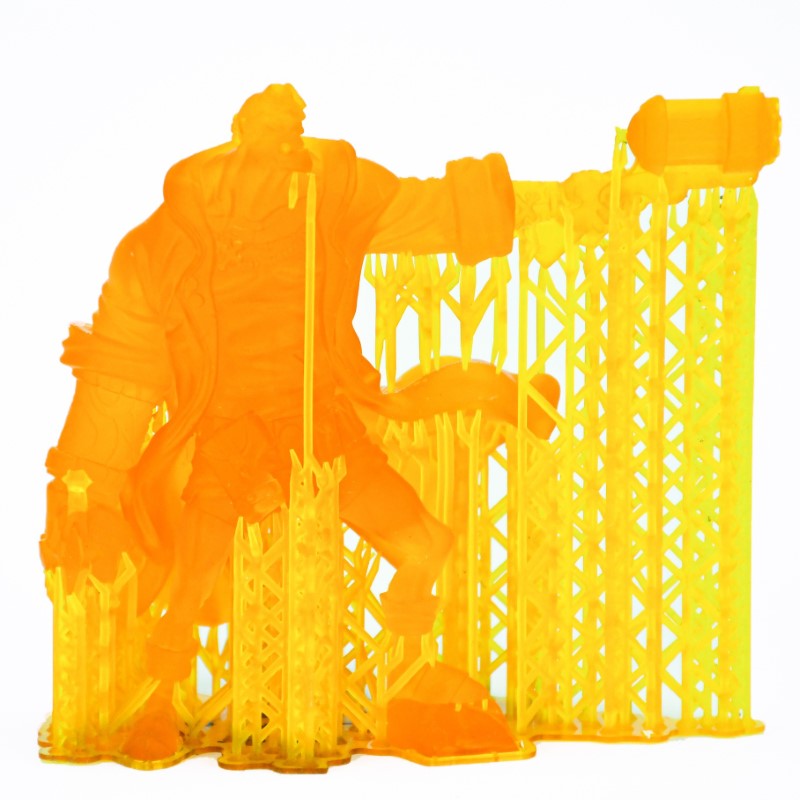 Prusament Resin Transparent Amber 1kg - Prusa Original - Image 4